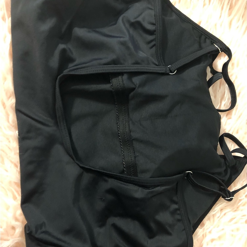 One Piece Swimsuit- Black , Medium - Picture 6 of 7